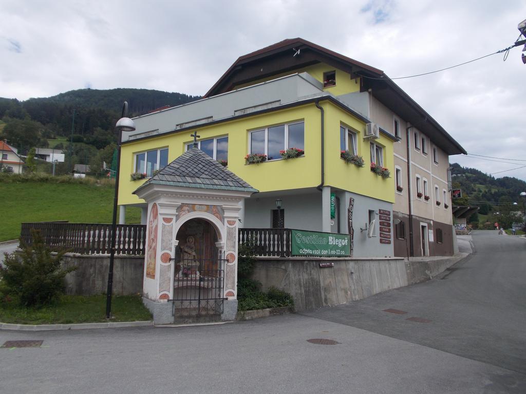 Gostilna Pension Blegos Poljane nad Škofjo Loko Buitenkant foto