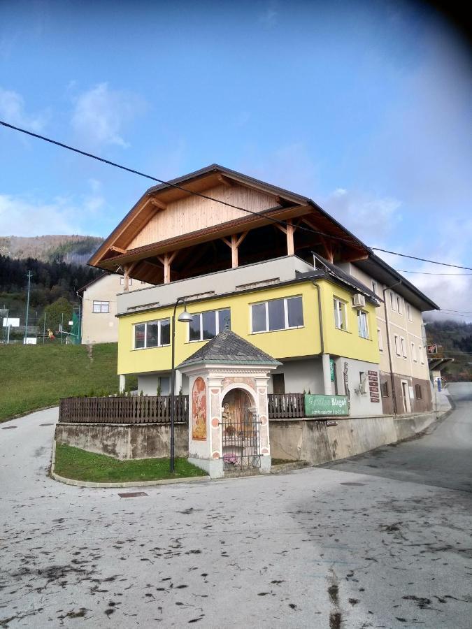 Gostilna Pension Blegos Poljane nad Škofjo Loko Buitenkant foto